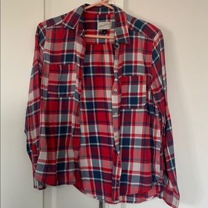 Red, White, Blue Flannel